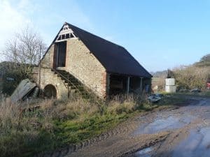 Stone barn outbuilding conversion