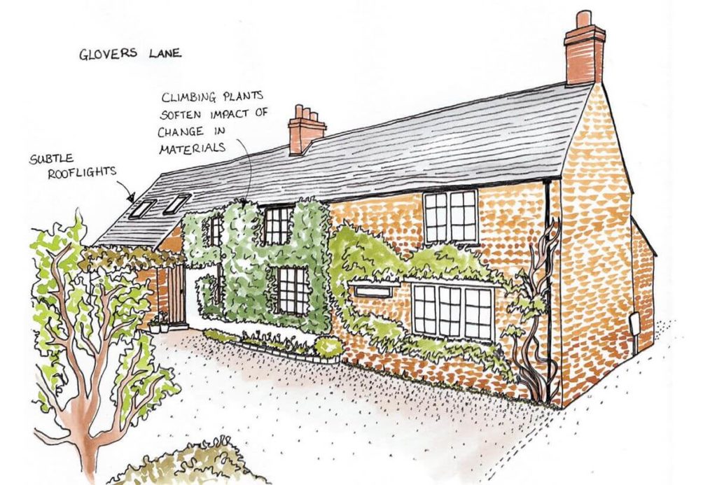 Clare Nash Architecture listed property sketch