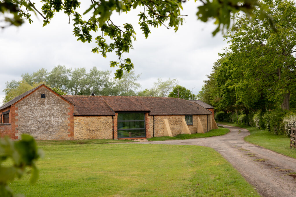 Barn conversion in conservation area