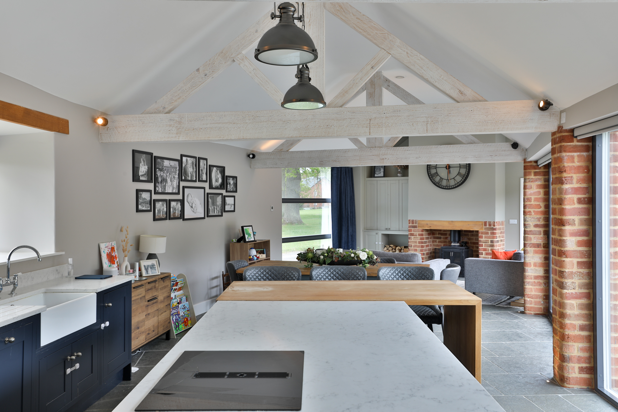 Barn conversion kitchen